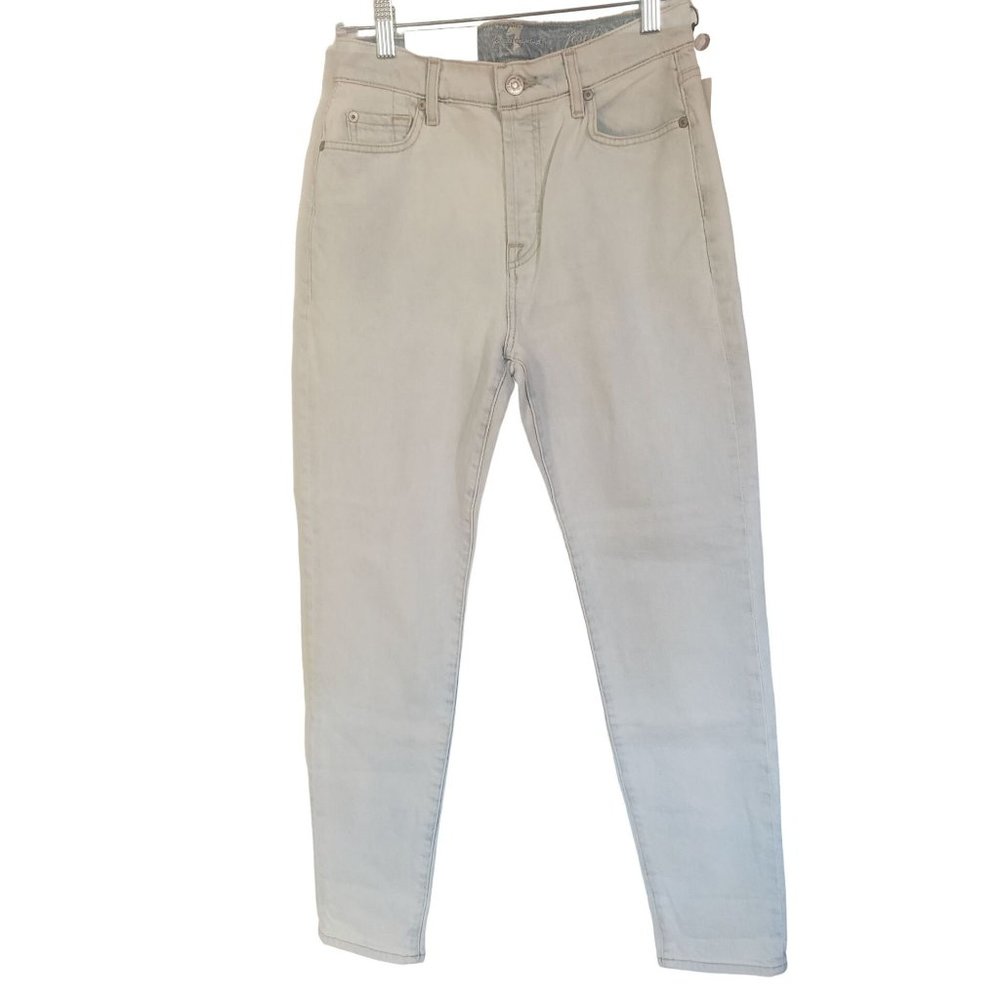 7 for all mankind Jeans women's 25 light‎ wash boyfriend Josefina